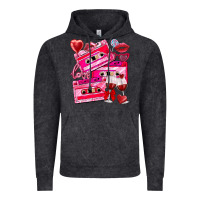 Vintage Black valentines day cassette Vintage Hoodie - NancyCooperArtShop