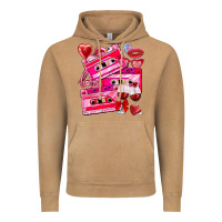 Vintage Camel valentines day cassette Vintage Hoodie - NancyCooperArtShop