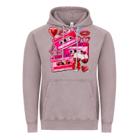 Valentines Day Cassette Vintage Hoodie | Teevron