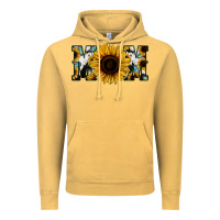 Vintage Mustard Sunflower Cowhide Mom Vintage Hoodie - Jasminsmagicworld