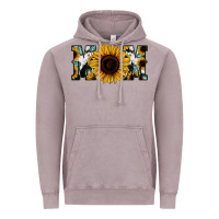 Vintage Zinc Sunflower Cowhide Mom Vintage Hoodie - Jasminsmagicworld