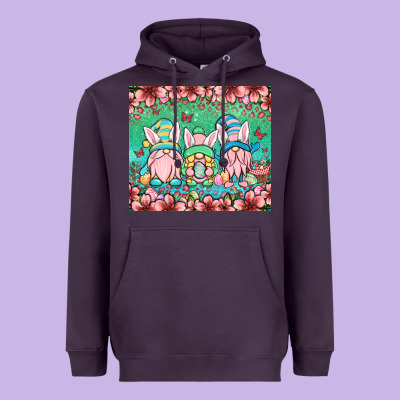 Easter Gnomes Heavyweight Hoodie Designed By Oliviacreatesart