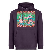 Plum Easter gnomes Heavyweight Hoodie - OliviaCreatesArt