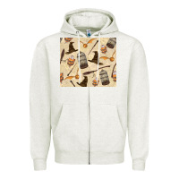 Wizard Items Zipper Hoodie | Teevron