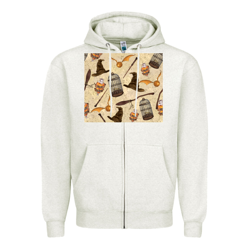 Wizard Items Zipper Hoodie by TumblerDesignByShophia | Teevron