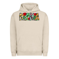 Pigment French Oak floral animal print mama Urban Hoodie - CowhideDigitalArt