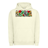 Pigment Pistachio floral animal print mama Urban Hoodie - CowhideDigitalArt