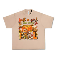 Burro just a girl who loves fall Urban Heavy Tee - MaliasSmallBusiness