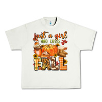 Pistachio just a girl who loves fall Urban Heavy Tee - MaliasSmallBusiness