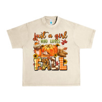 Sandshell just a girl who loves fall Urban Heavy Tee - MaliasSmallBusiness