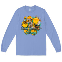 Colony Blue sweet like honey Long Sleeve Tee - Artiststas