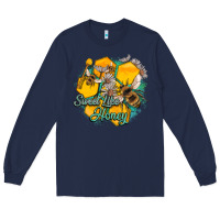 Navy sweet like honey Long Sleeve Tee - Artiststas