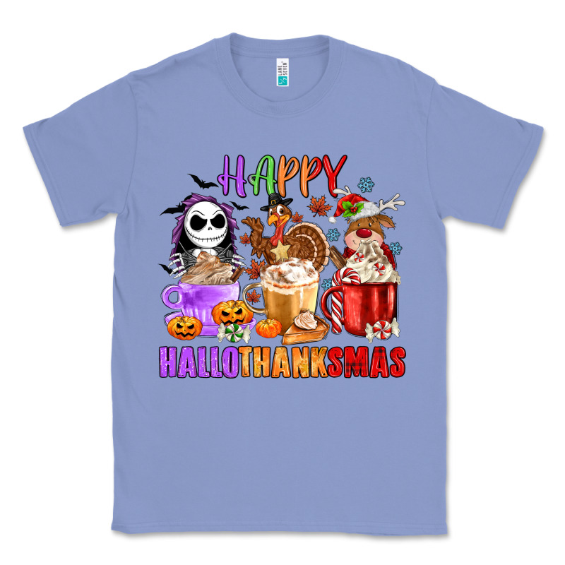 Happy Hallothanksmas Classic Tee by MaliasSmallBusiness | Teevron