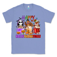 Colony Blue happy hallothanksmas Classic Tee - MaliasSmallBusiness