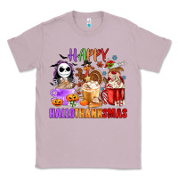 Lilac happy hallothanksmas Classic Tee - MaliasSmallBusiness