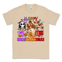 Mushroom happy hallothanksmas Classic Tee - MaliasSmallBusiness