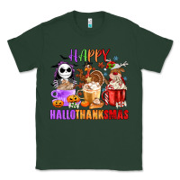 Sports Green happy hallothanksmas Classic Tee - MaliasSmallBusiness
