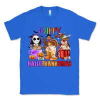 True Royal happy hallothanksmas Classic Tee - MaliasSmallBusiness