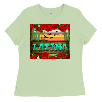Matcha latina tumbler Ladies Tee - BundleAndBundleShop