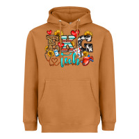 Meerkat ekg tech Heavyweight Hoodie - OliviaCreatesArt
