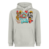 Moon Dust ekg tech Heavyweight Hoodie - OliviaCreatesArt
