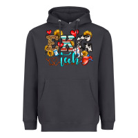 Smoke ekg tech Heavyweight Hoodie - OliviaCreatesArt