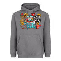 Storm ekg tech Heavyweight Hoodie - OliviaCreatesArt