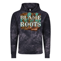 Cloud Black blame it all on my roots Vintage Hoodie - NancyCooperArtShop