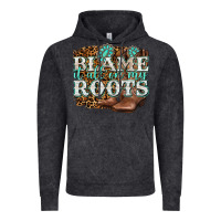Vintage Black blame it all on my roots Vintage Hoodie - NancyCooperArtShop