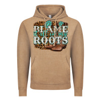 Vintage Coffee blame it all on my roots Vintage Hoodie - NancyCooperArtShop