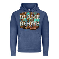 Vintage Denim blame it all on my roots Vintage Hoodie - NancyCooperArtShop