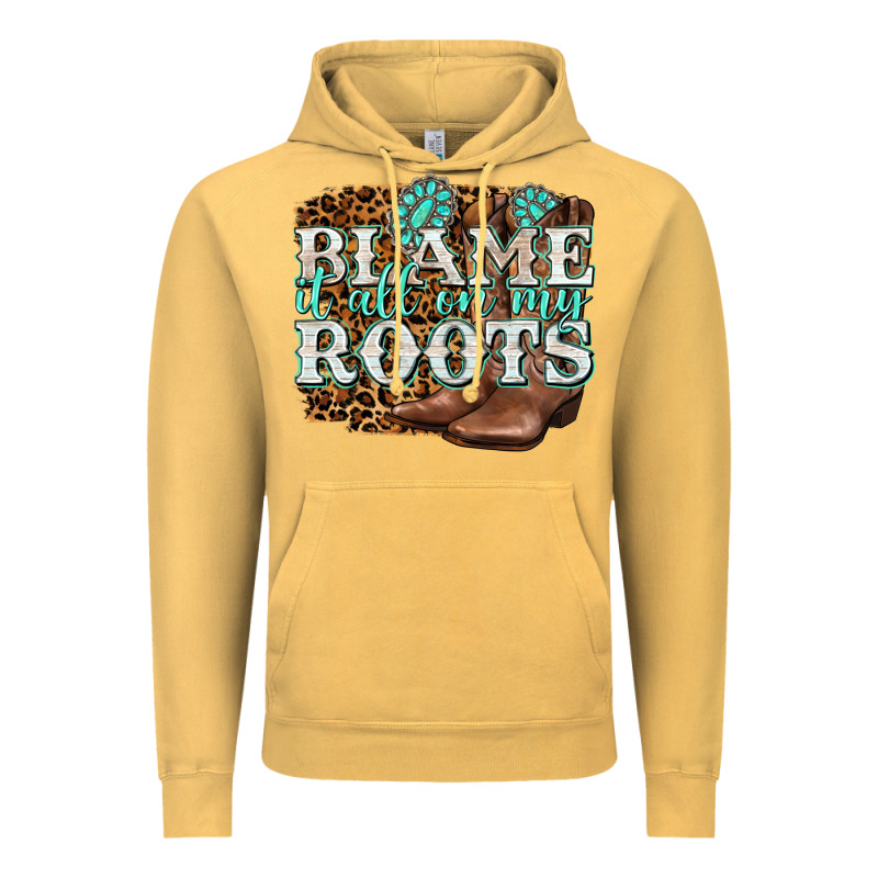 Blame It All On My Roots Vintage Hoodie by NancyCooperArtShop | Teevron