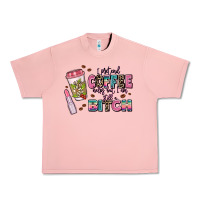 Salmon i pretend coffee helps but im still a bitch Urban Heavy Tee - MaliasSmallBusiness