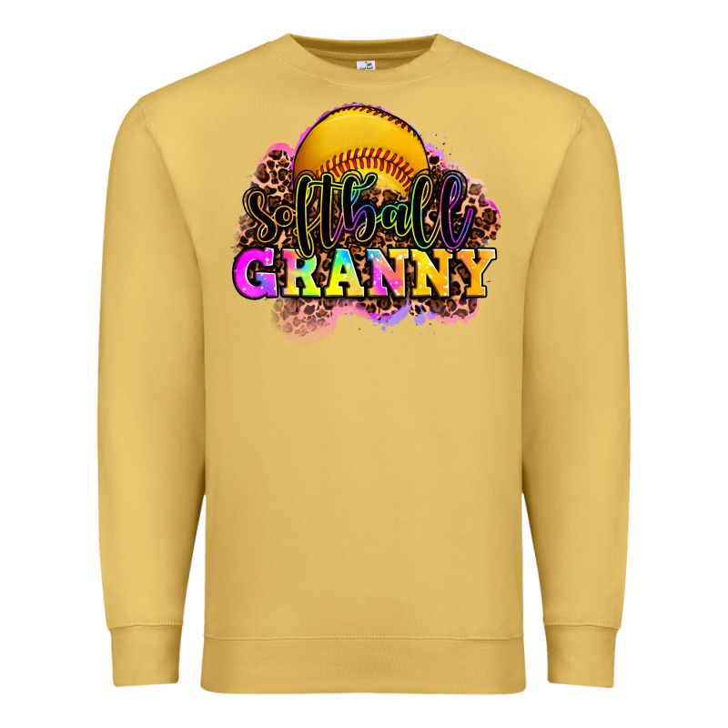 Softball Granny Premium Sweatshirt by OliviaCreatesArt | Teevron