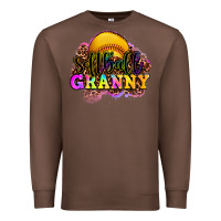 Chestnut softball granny Premium Sweatshirt - OliviaCreatesArt