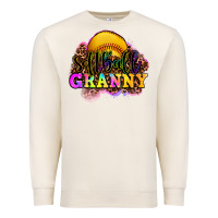 Sandshell softball granny Premium Sweatshirt - OliviaCreatesArt