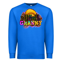 True Royal softball granny Premium Sweatshirt - OliviaCreatesArt