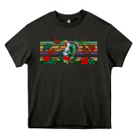Asphalt flamenco dancer libbey glass Heavy Core Tee - BundleAndBundleShop