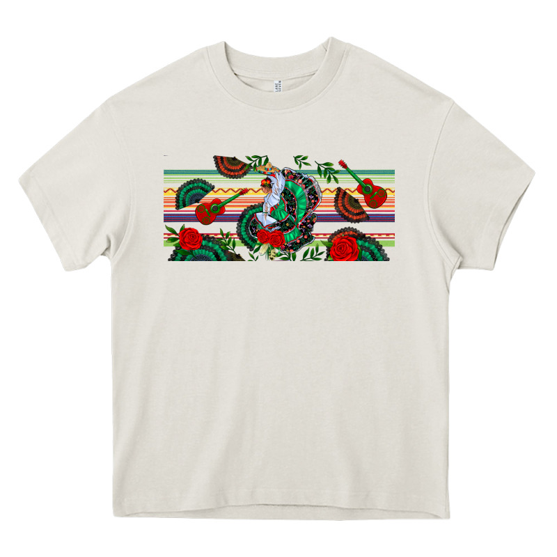 Flamenco Dancer Libbey Glass Heavy Core Tee by BundleAndBundleShop | Teevron