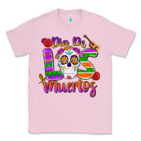 Bubblegum Pink dia de los muertos Classic Tee - MaliasSmallBusiness