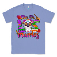 Colony Blue dia de los muertos Classic Tee - MaliasSmallBusiness