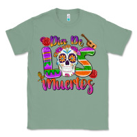 Sage dia de los muertos Classic Tee - MaliasSmallBusiness