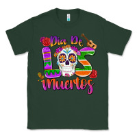 Sports Green dia de los muertos Classic Tee - MaliasSmallBusiness