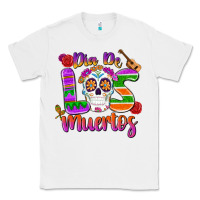 White dia de los muertos Classic Tee - MaliasSmallBusiness