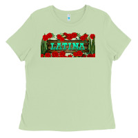 Matcha latina libbey glass Ladies Tee - BundleAndBundleShop