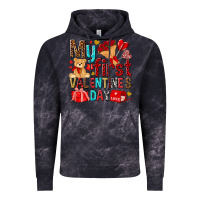 Cloud Black my first valentines day Vintage Hoodie - NancyCooperArtShop