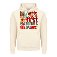 Vintage Artic my first valentines day Vintage Hoodie - NancyCooperArtShop