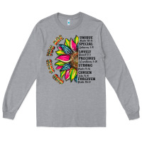 Heather Grey you are inspiration Long Sleeve Tee - Artiststas