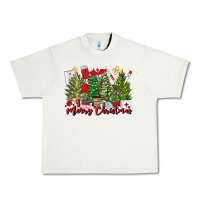 Pistachio merry christmas nurse trees Urban Heavy Tee - MaliasSmallBusiness