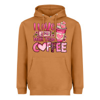Meerkat i love you more than coffee valentines day Heavyweight Hoodie - OliviaCreatesArt